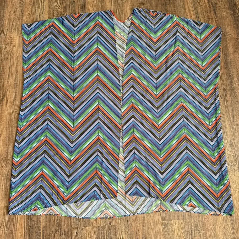 Free People Intimately Mojave Chevron Kimono Duster XS